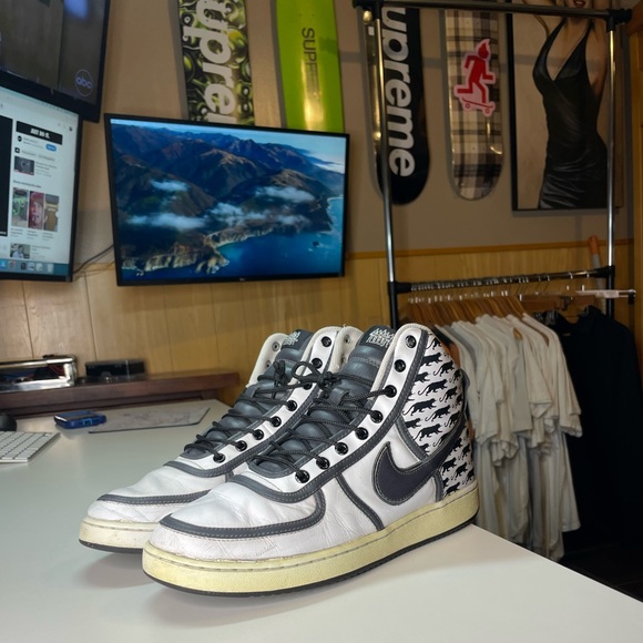 Nike Vandal High White Black Philadelphia Philly Panthers Men Size 11 main image 6